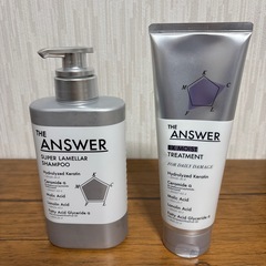 THE ANSWER ジアンサーシャンプー&トリートメント　お試し容量セットの画像