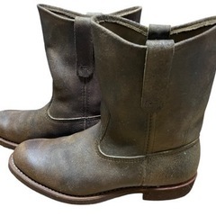 REDWING レッドウイング ペコスブーツ ブラウン 8189 Goodyear Welt製法の画像
