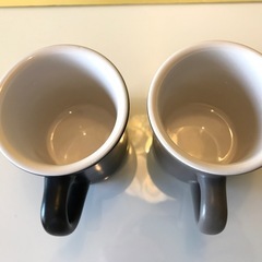 廃盤　tully'sタリーズ　Coffee lovers　コーヒーラバーズ　マグカップ　2個セットの画像