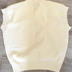 coca オーバーサイズ ニットベスト Lの画像