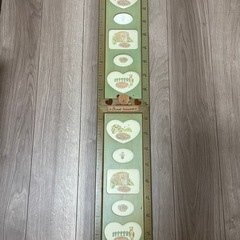 木製身長計　写真飾れます
