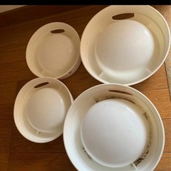 犬　ペット　フード　トレイ　セットの画像