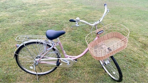 【受け渡し場所決まりました】自転車　ピンク