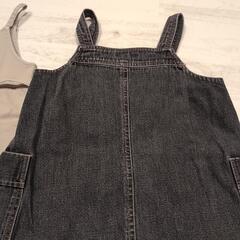 a.v.v アーヴェヴェ ジャンパースカート ワンピース　110　女の子の画像