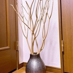 ZARAHOME花瓶・シルバー⑮