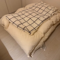 ニトリのダブルサイズの羽毛布団