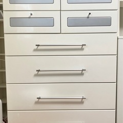 衣類タンス 白 (無料②）