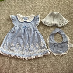ベビー服　女の子　80 　バースデーフォト