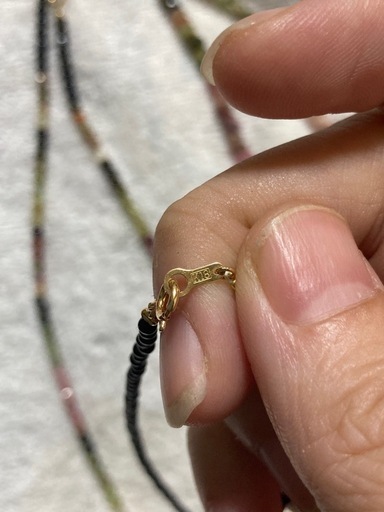 アクセサリーおまとめ　k18 PS 4°C トルマリン　アクアマリン