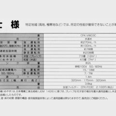 あげます】三洋電機 SANYO フィルター気化式加湿器 CFK-VW03C 未 あげます】三洋電機 SANYO フィルター気化式加湿器 CFK-VW03C 未