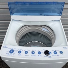 🌟ハイアール 5.5kg 2019年 全自動洗濯機🌟　の画像