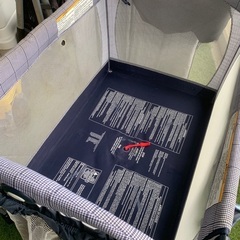 GRACO グレコ プレイヤード ベビーベッド パックンプレイの画像