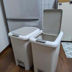 ニトリ　ペダルペール2個セット　ごみ箱