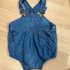ベビー80cm三角デニムスーツ