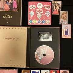 twice☆大量グッズセット☆うちわ☆CD☆カード☆缶バッジ☆最安値の画像