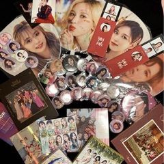 twice☆大量グッズセット☆うちわ☆CD☆カード☆缶バッジ☆最安値