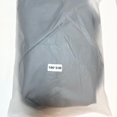 新品　100×200シングル グレーボックス シーツ の画像