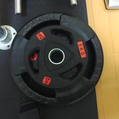 バーベルシャフト　バーベルプレート　ダンベルの画像