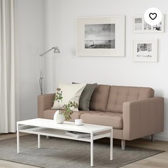 IKEA 革ソファー　ランズクローナの画像