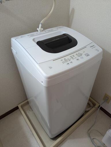 【急募】日立　全自動洗濯機　5kg　年式2021 ピュアホワイト