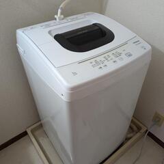 【急募】日立　全自動洗濯機　5kg　年式2021 ピュアホワイト