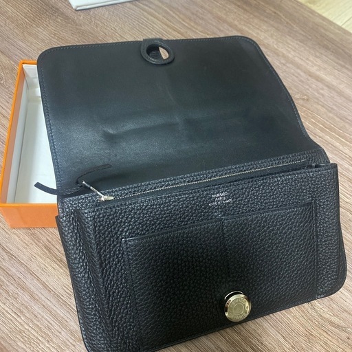 エルメス ドゴン ノワール シルバー金具