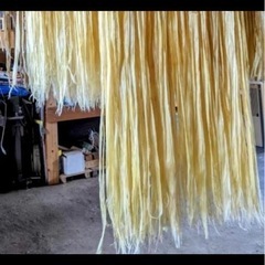 精麻のタッセル作りワークの画像