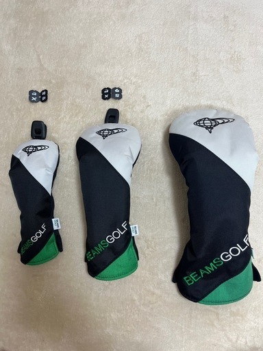 ビームスゴルフ ヘッドカバー ドライバー ウッド ユーティリティ