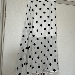GRLドットスカート