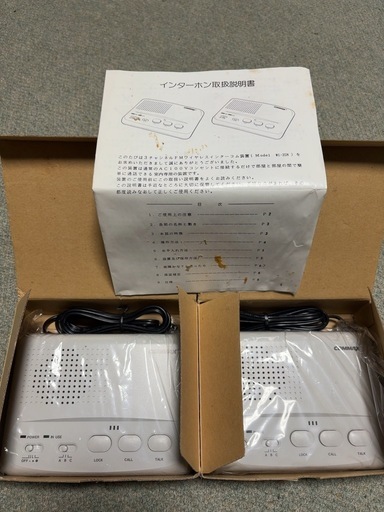 配線不要の室内インターホン COMMAX WI-3SNインターコム