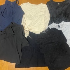 洋服まとめて100円で。