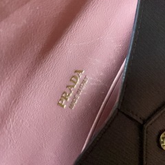 PRADA 新作人気長財布中古の画像