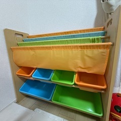 絵本棚 玩具箱　※17.18日引き取り限定