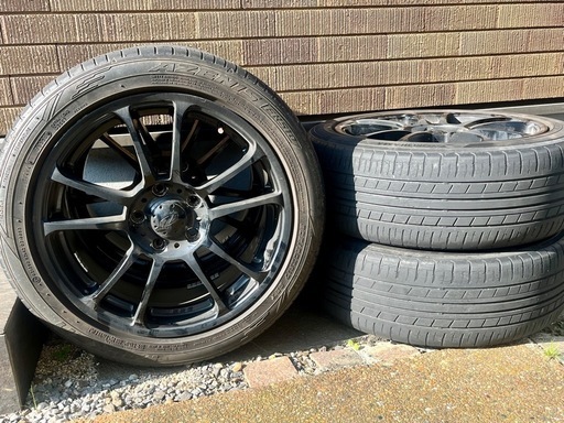  5ZIGEN INPERIO 　17インチ ホイール タイヤセット