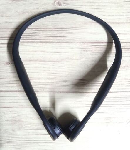 ＃４．SHOKZ TITANIUM　ワイヤレス骨伝導イヤホン ブラック　ジャンク