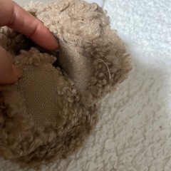 ☆ZARA☆ザラ　子犬モコモコルームシューズの画像