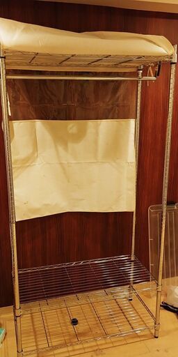 スチールラック ハンガーラック 衣類収納