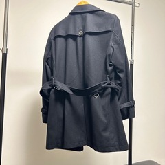JUNKO SHIMADA ビジネスコート ブラック裏地ブルーの画像