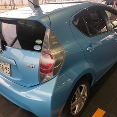 アクア‼️S‼️車検あり‼️パナソニックナビ‼️TV‼️オートエアコン‼️社外アルミ‼️短期‼️の画像