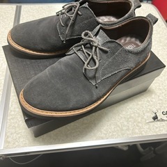 【美品】 メンズ　スエード靴　27.5cm