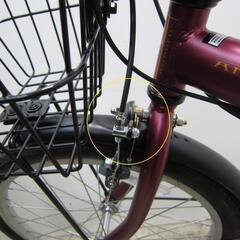 値下げ！！！　年末年始の特典あり♪　【JEFFERYS 20インチ 折りたたみ自転車】中古品の画像