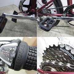 値下げ！！！　年末年始の特典あり♪　【JEFFERYS 20インチ 折りたたみ自転車】中古品の画像