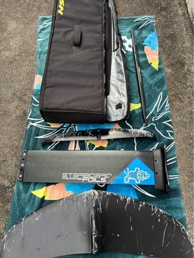 ウイングサーフィン　ボード、フォイル takuma フォイル ボード　128L Starboard　ウイングフォイルセット ナッシュ　