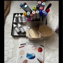 アルコールインクアート&テクスチャーアートキット