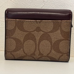 コーチcoach 二つ折り財布の画像