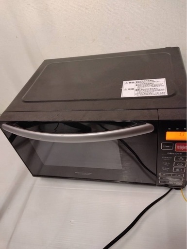フラットタイプ‼️ 2020年製‍♀️ ニトリ 電子レンジ EM-520X ブラック フラット電子レンジ