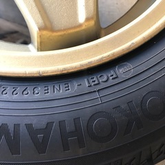  希少ホンダ純正ホイール　　　　　　　　　　 スタッドレス付き！ の画像