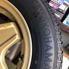  希少ホンダ純正ホイール　　　　　　　　　　 スタッドレス付き！ の画像