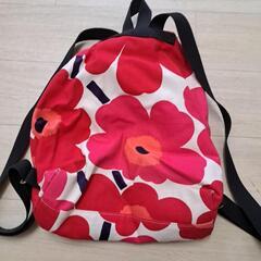 マリメッコ ウニッコ リュック マザーズバッグの画像