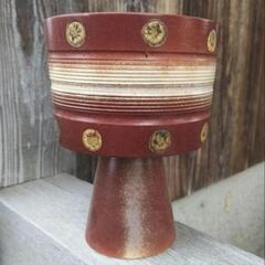 花器　高足水盤【未使用品】